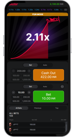 Aviator cashout at 2.11x result